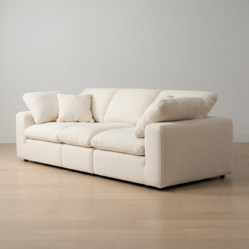 Cloudview Oversized Boucle Sofa