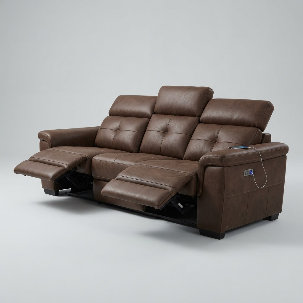 Atlas Power Recliner Sofa with USB